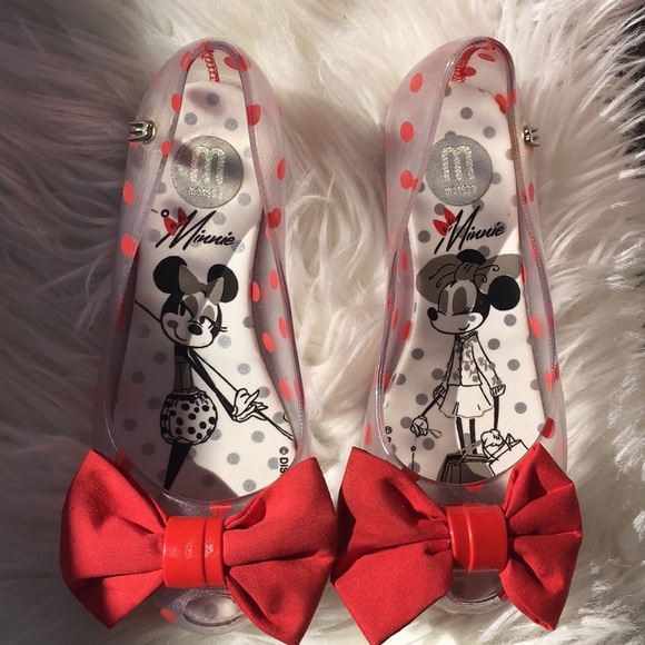 Melissa Ultragirl Minnie Mouse Polka Dot Flats - Picture 2 of 12